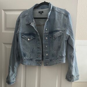 Express Light Blue Jean Jacket